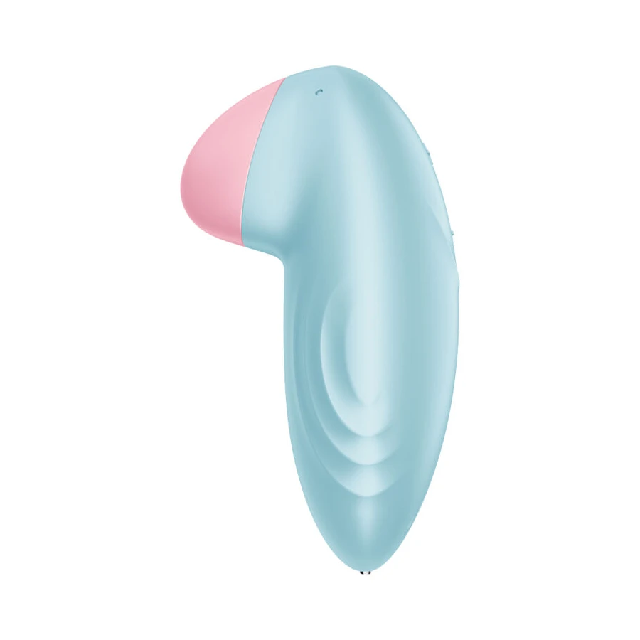 SATISFYER - VIBRATORE DA LAY-ON TROPICAL TIP BLU
